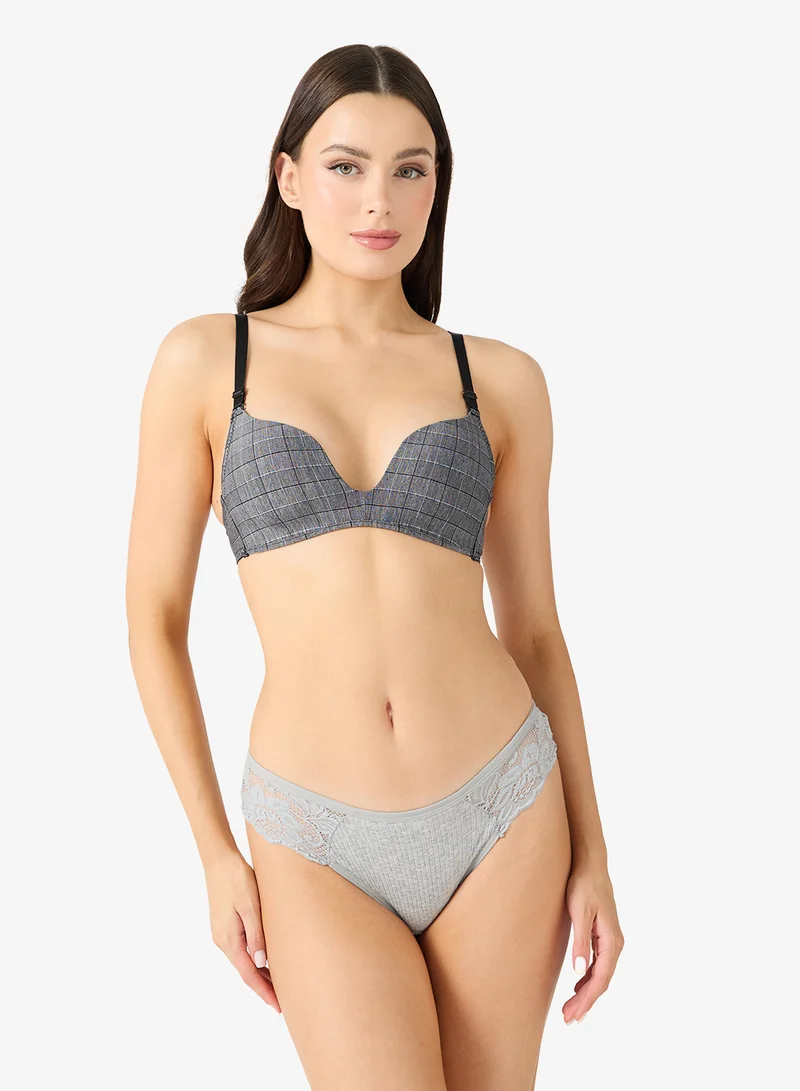 جينجر طقم  قطع سراويل داخلية دانتيل